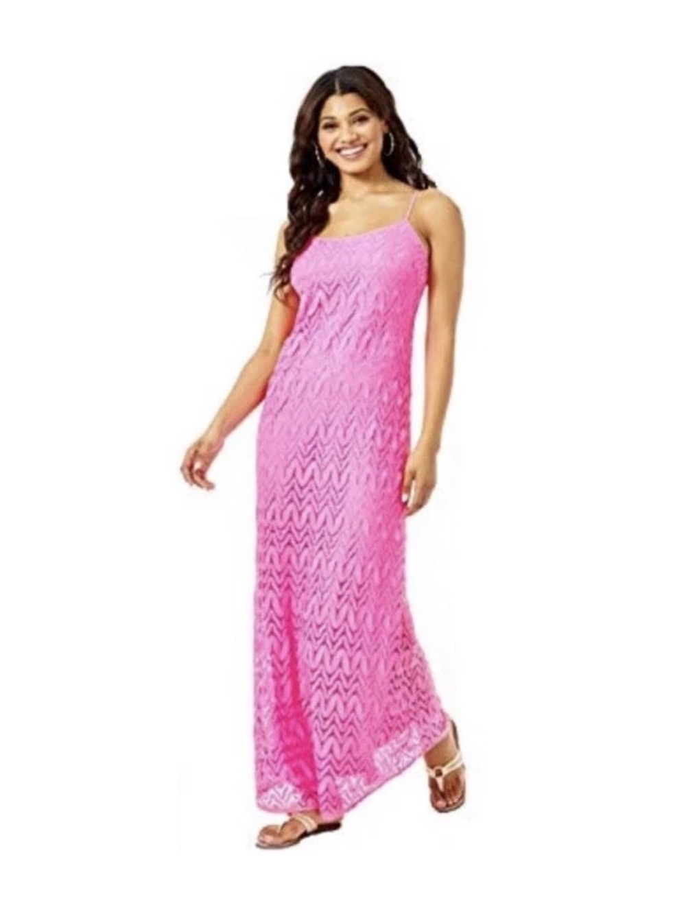 Lilly Pulitzer Pink Avalon Maxi Dress